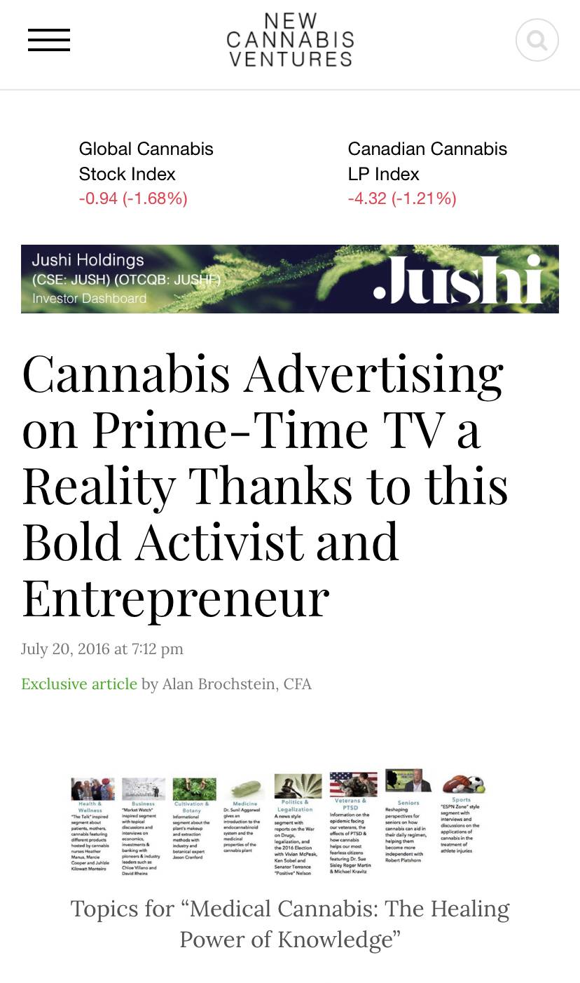 New Cannabis Ventures