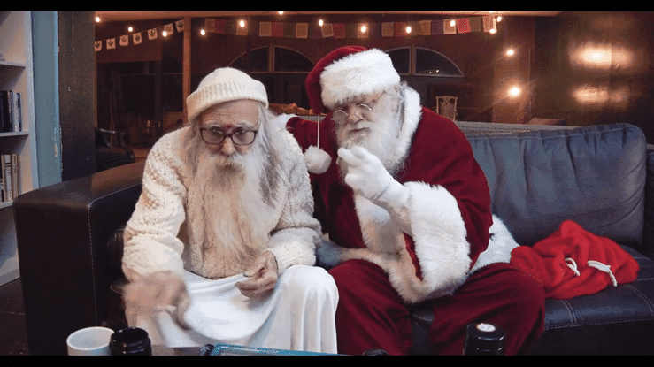 Sativa Santa with Swami in Mendocino